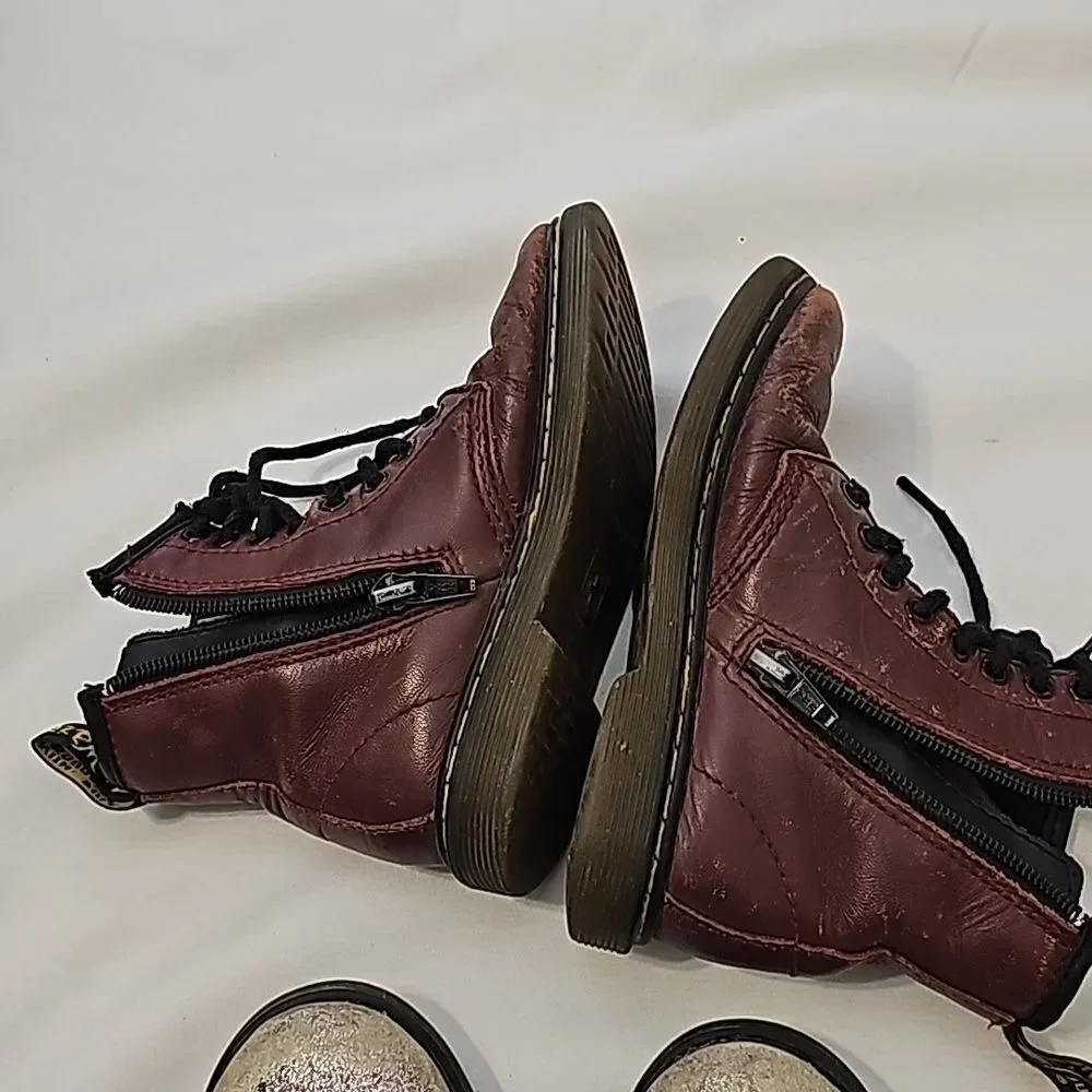 Dr. martens girls boots‎ size 11 lot of 2